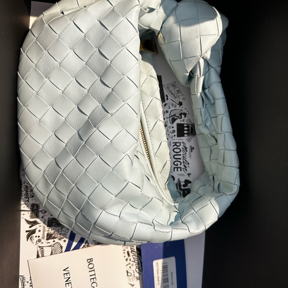 GENUINE teal washed Bottega Veneta Mini Jodie. Like New - Picture 10 of 11
